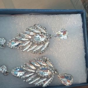 Rhinestone earrings